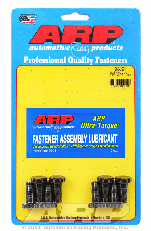 Subaru 2.0L FA20 flexplate bolt kit