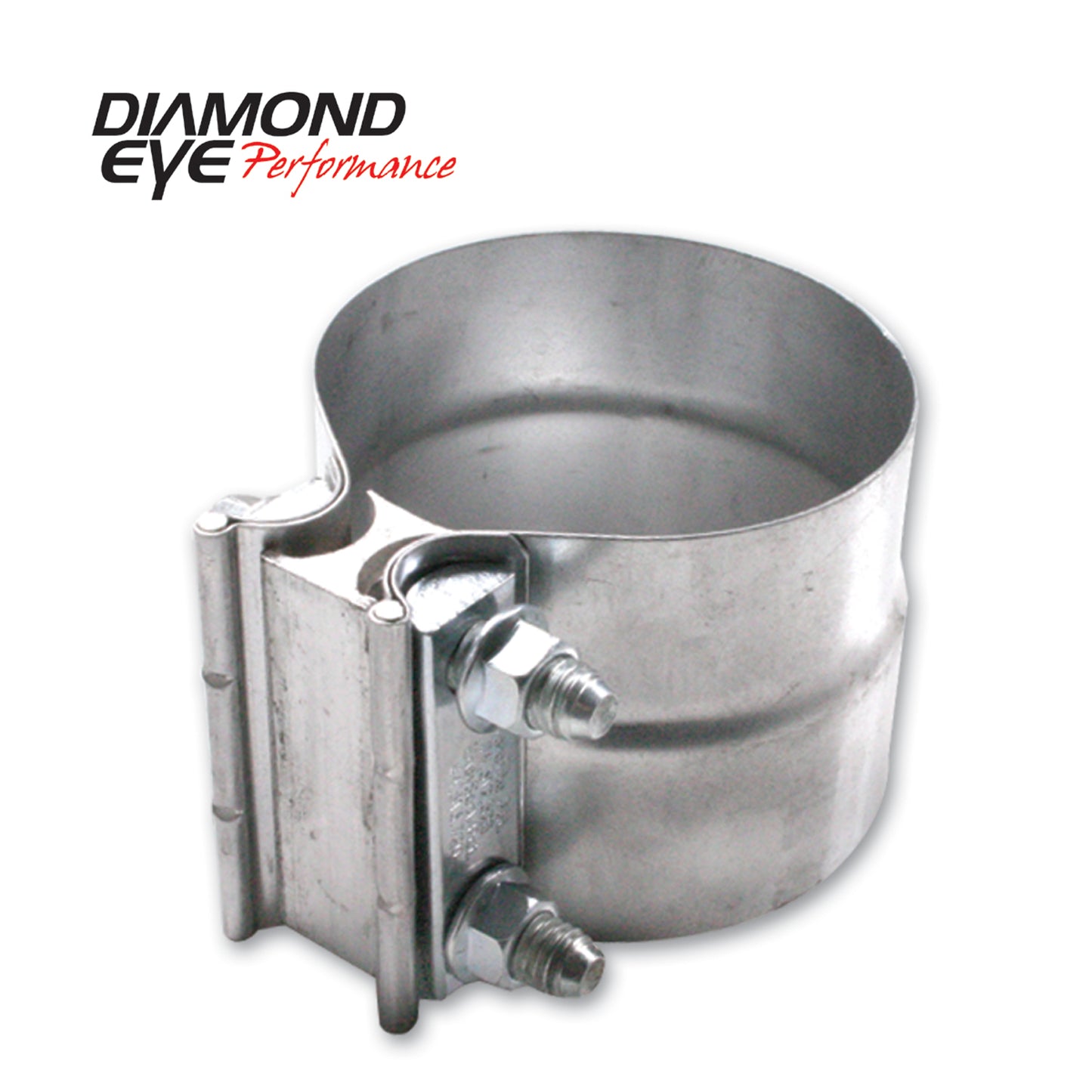 Exhaust Clamp PERFORMANCE DIESEL EXHAUST PART-4in. ALUMINIZED TORCA LAP-JOINT CLAMP