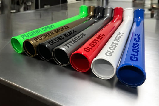 Pusher 3" Hot & Cold Side Charge Tubes for High Output 2023+ Ford F250/350 6.7L Powerstroke w/ Throttle Valve Adapter