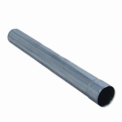 Exhaust Pipe PERFORMANCE DIESEL EXHAUST PART-4in. ALUMINIZED 48in. STRAIGHT BUMPED ON ONE END