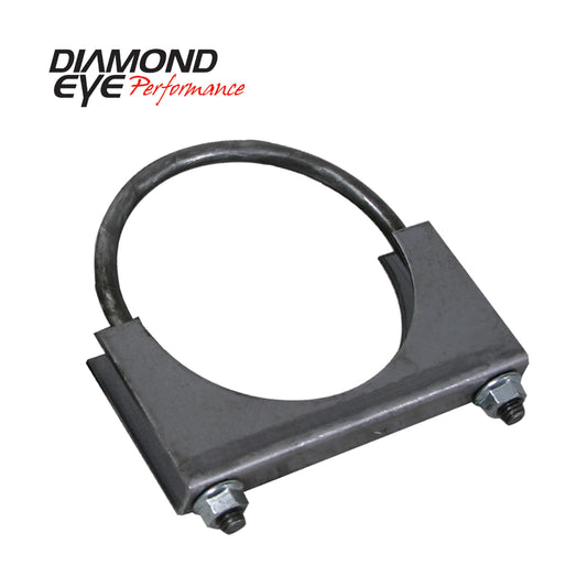 Exhaust Clamp PERFORMANCE DIESEL EXHAUST PART-4in. STANDARD STEEL U-BOLT SADDLE CLAMP