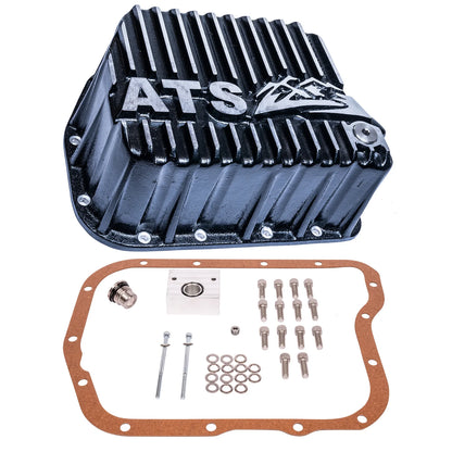ATS A618 727 47Rh 47Re 48Re Deep Transmission Pan Fits 1990-2007 5.9L Cummins