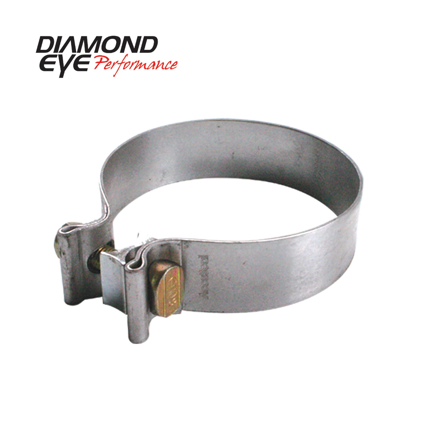Exhaust Clamp PERFORMANCE DIESEL EXHAUST PART-3.5in. ALUMINIZED TORCA BAND CLAMP