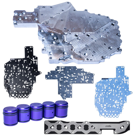 ATS 68Rfe Billet Channel Plate Kit Fits 2019+ 6.7L Cummins