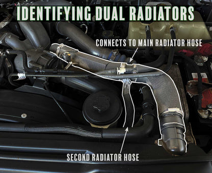 Pusher HD Upper Coolant Tube for 6.7L Powerstrokes