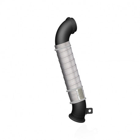2004-2010 Chevrolet/GMC Duramax 2500/3500 Aluminized Steel 3in Down Pipe - Carb EO # D-763-2