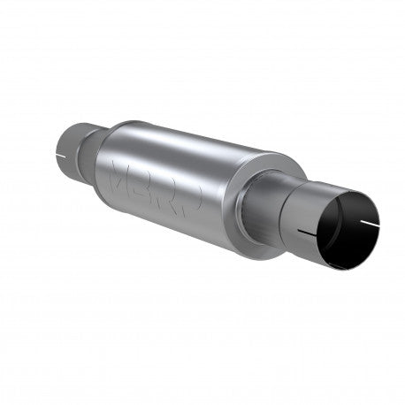 Replaces all 30in  overall length mufflers Aluminized Steel Muffler 4in  Inlet /Outlet 24in  Body 30in  Overall
