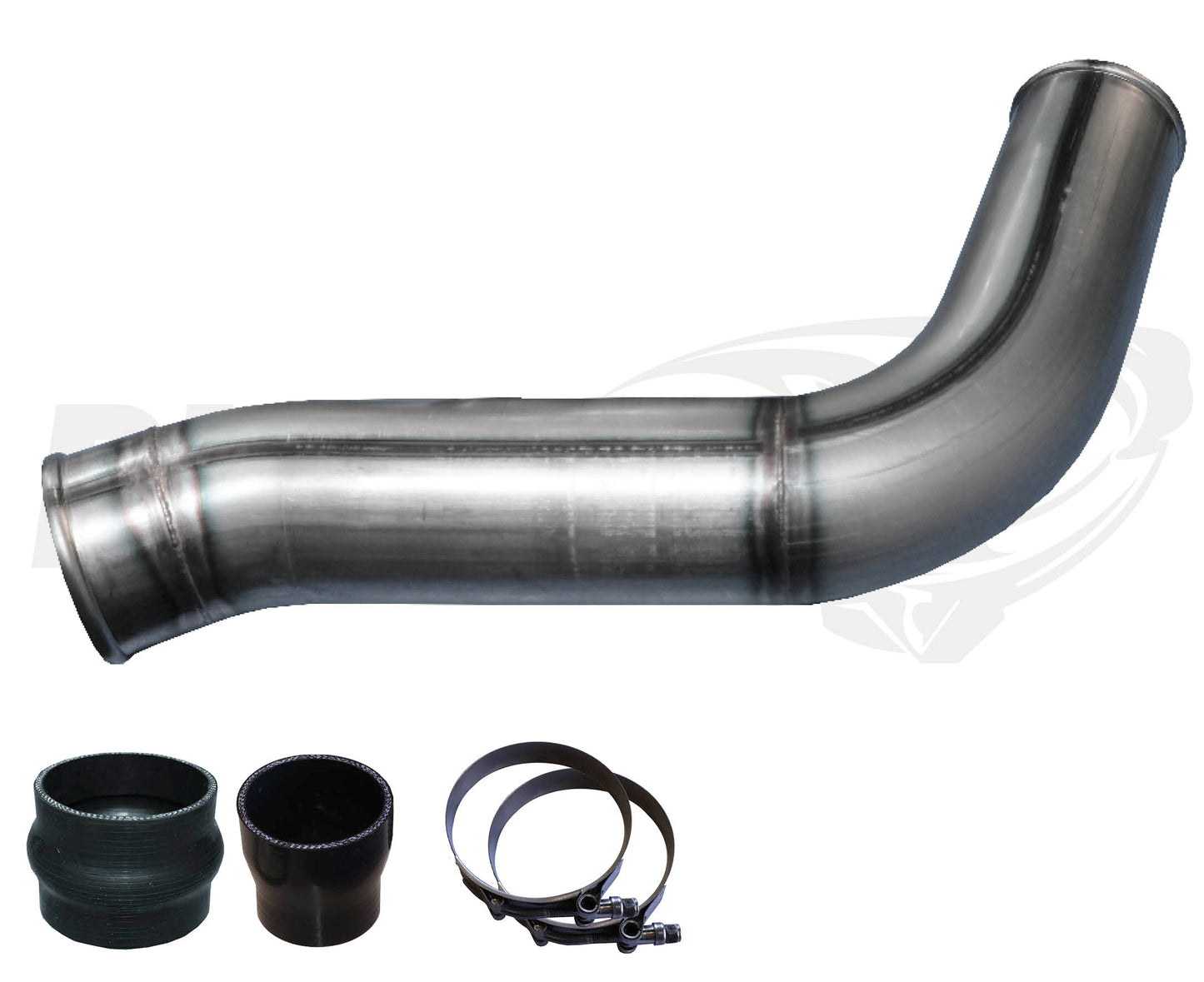 Pusher 3.5" MEGA Driver-Side Intercooler Tube 2013-2018 Ram Cummins