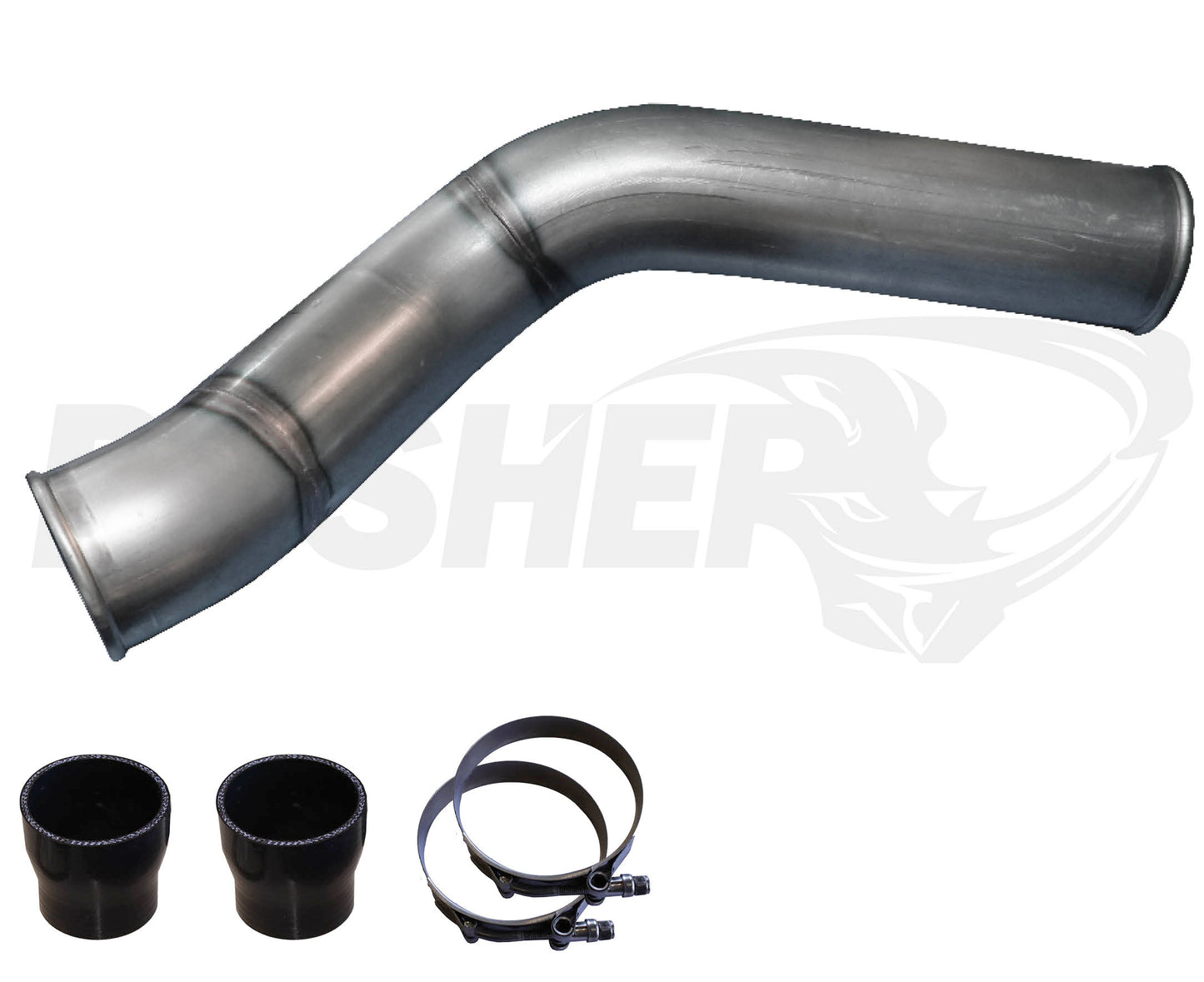 Pusher 3.5" MEGA Passenger-Side Intercooler Tube 2013-2018 Ram Cummins