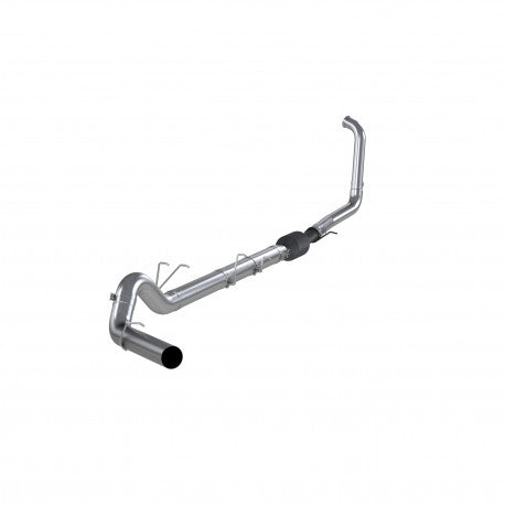 2003-2007 F-250 350 6.0L EC CC T409 Stainless Steel 5 Turbo Back Single Side Exit  - No Muffler